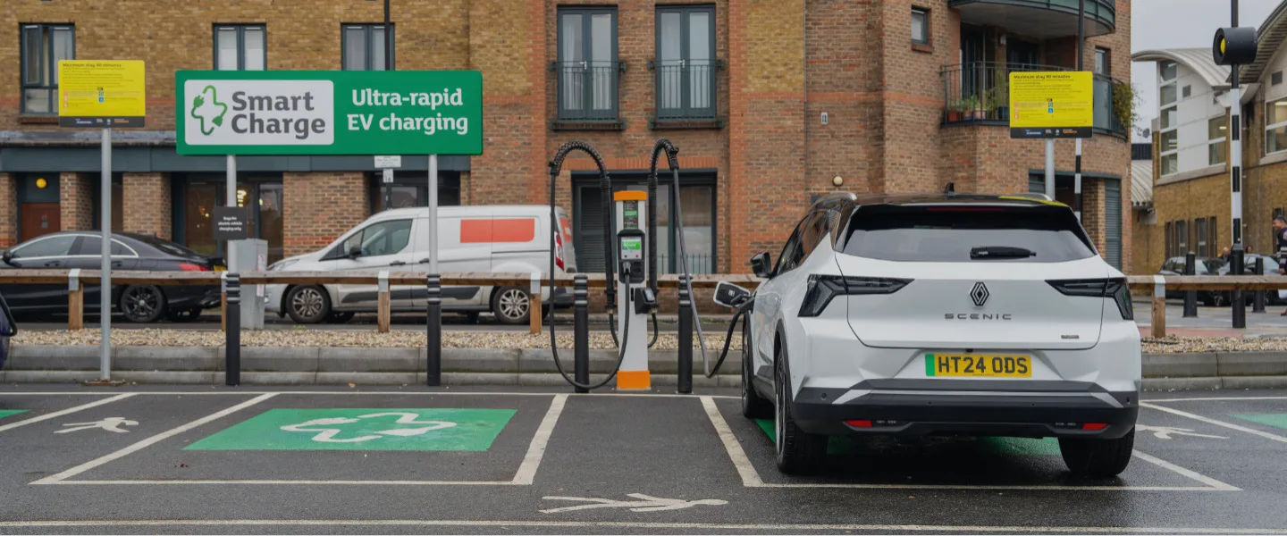 Charging electric car