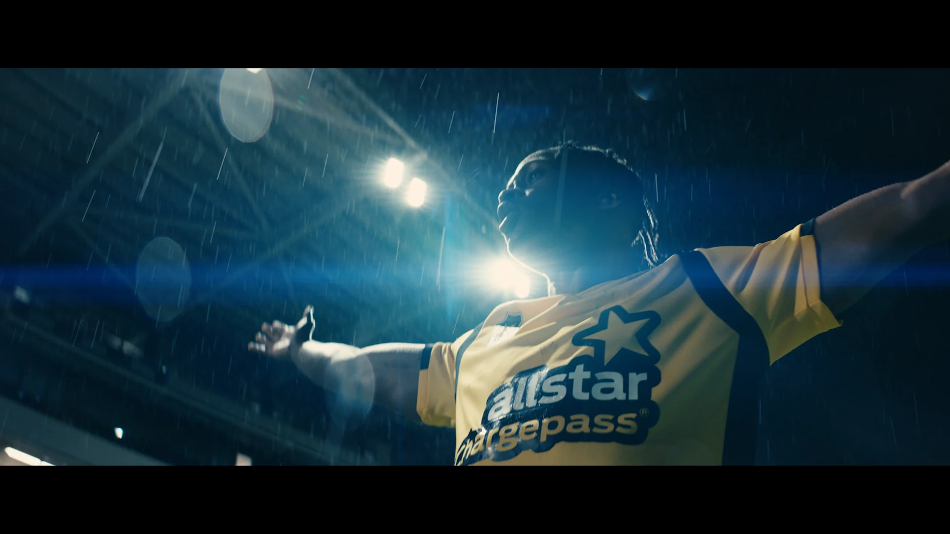 Allstar logo on a t-shirt