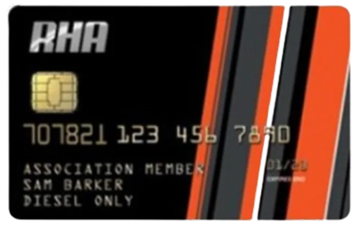 RHA Fuel Card