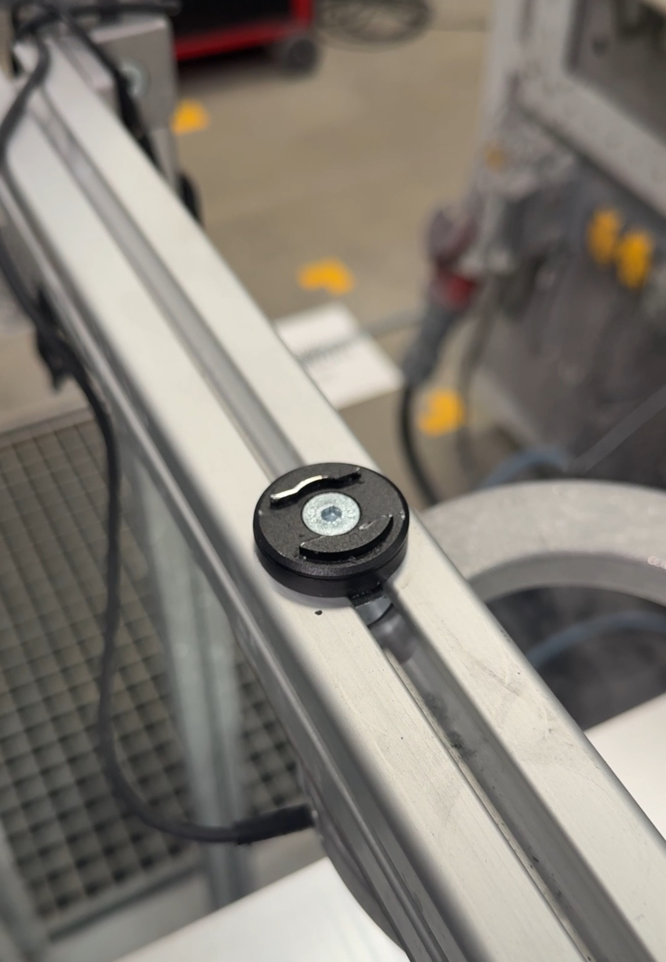 SP Connect iPhone mount on production line