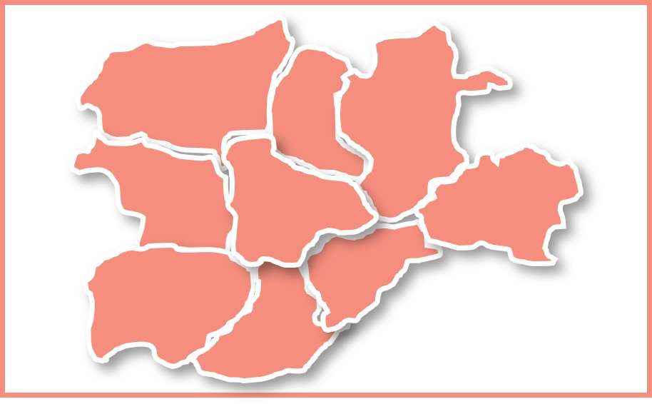 mapa de Castilla y León