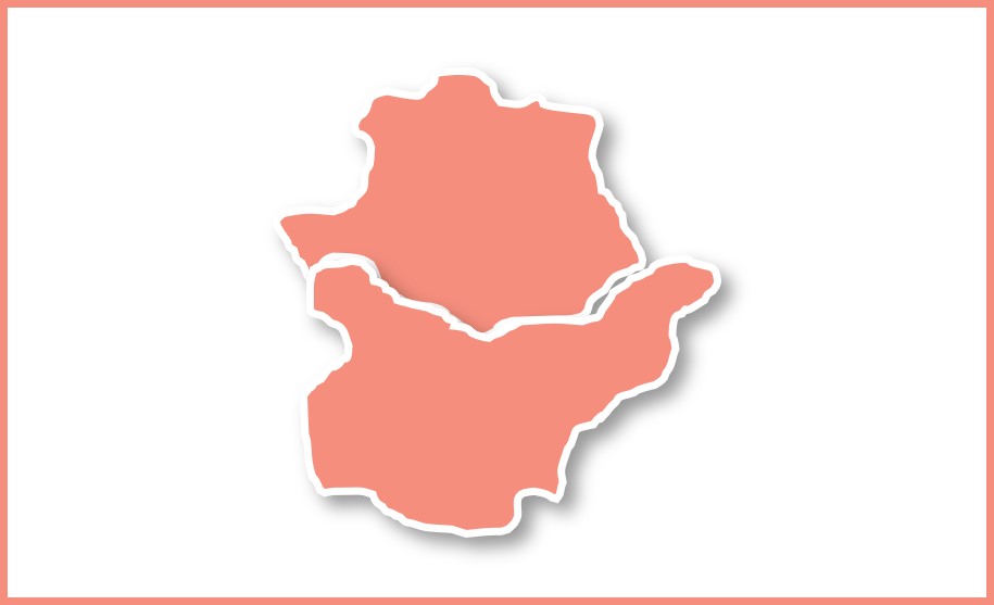 mapa de Extremadura