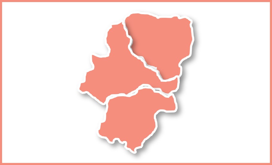 mapa de Aragón