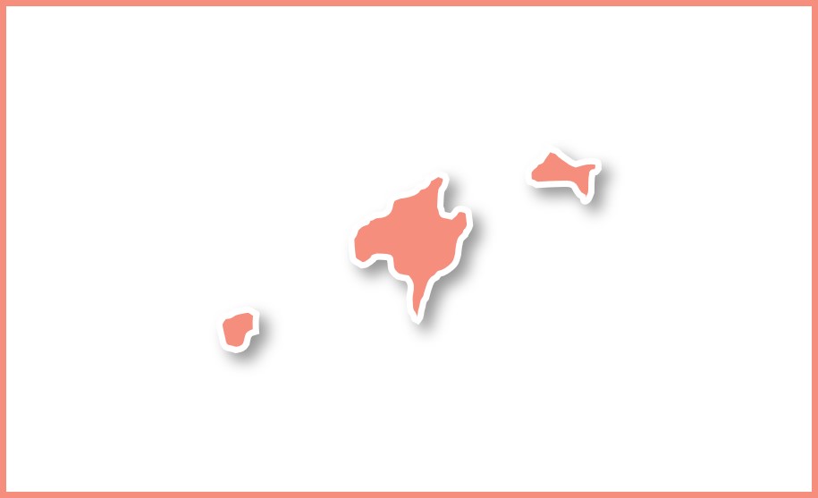 mapa de las Islas Baleares