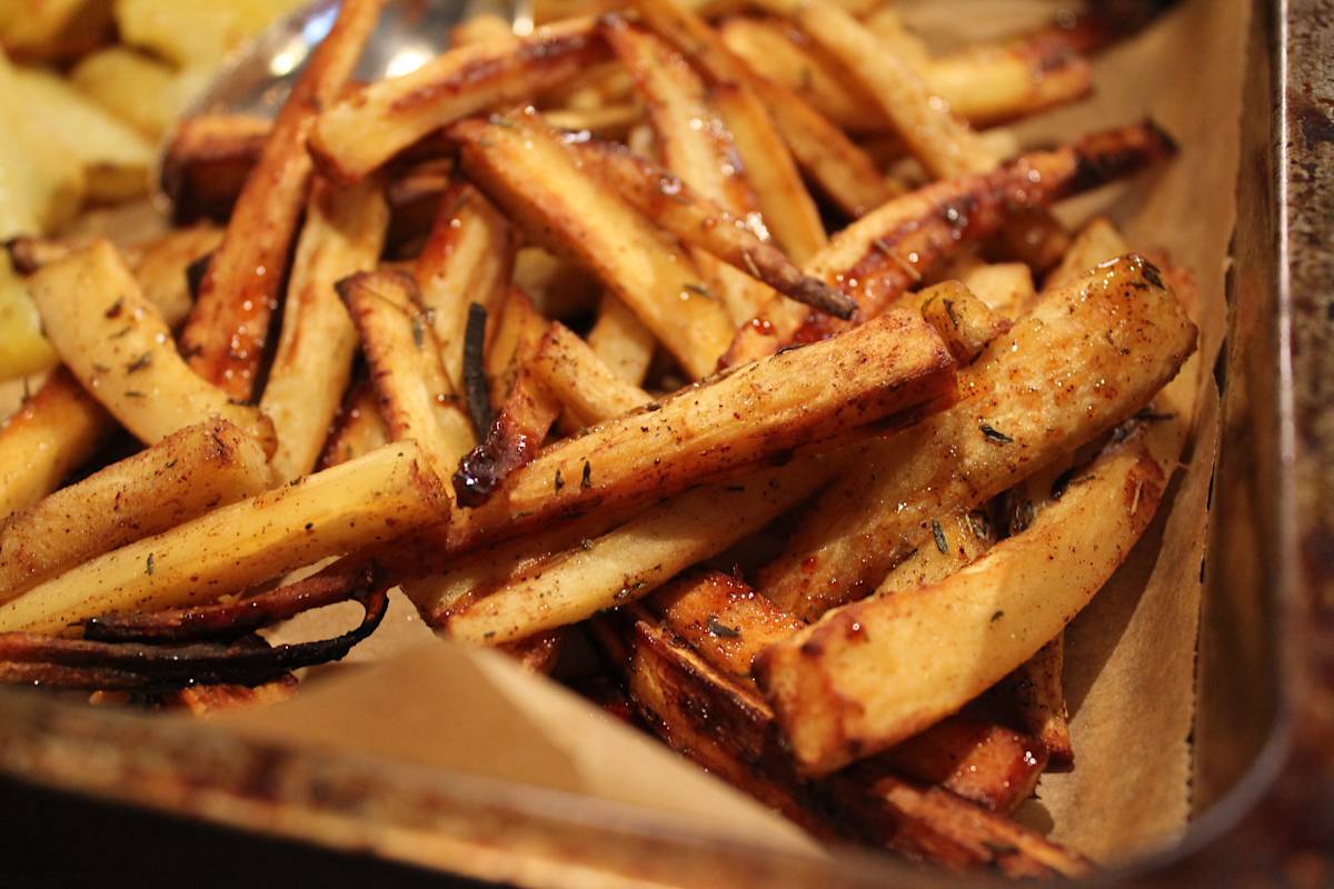 bild pÄ Ugnsrostade palsternackor med senap image 0