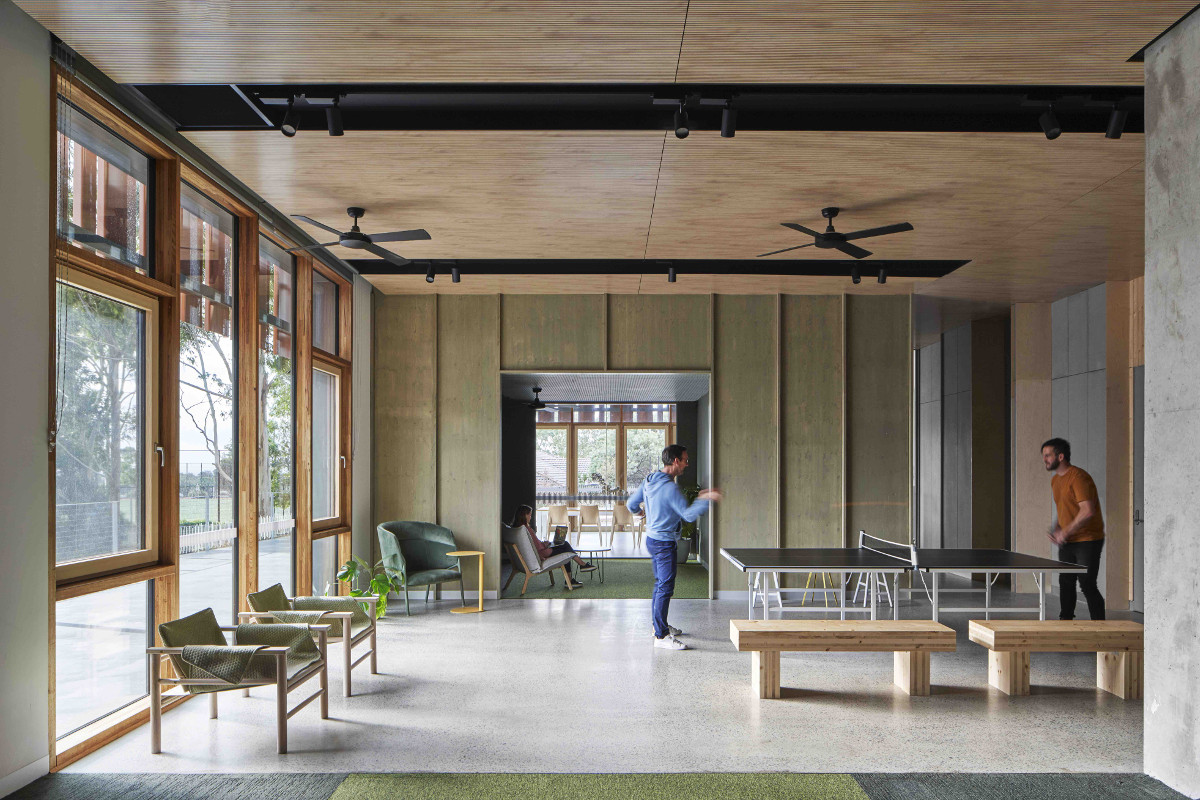 Monash Uni, Gillies Hall interior