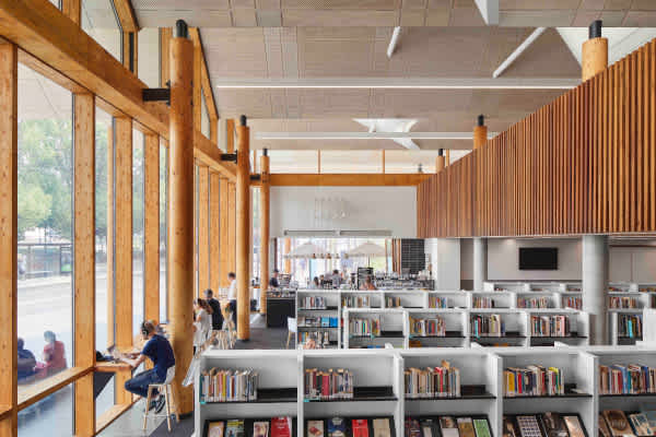 Marrickville Library interior