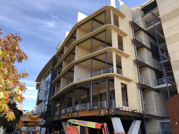 Adelaide Oval Hotel, CLT structure