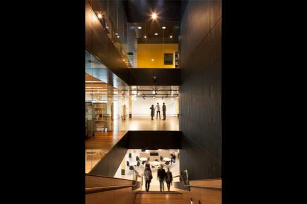 Library at the Dock, interior