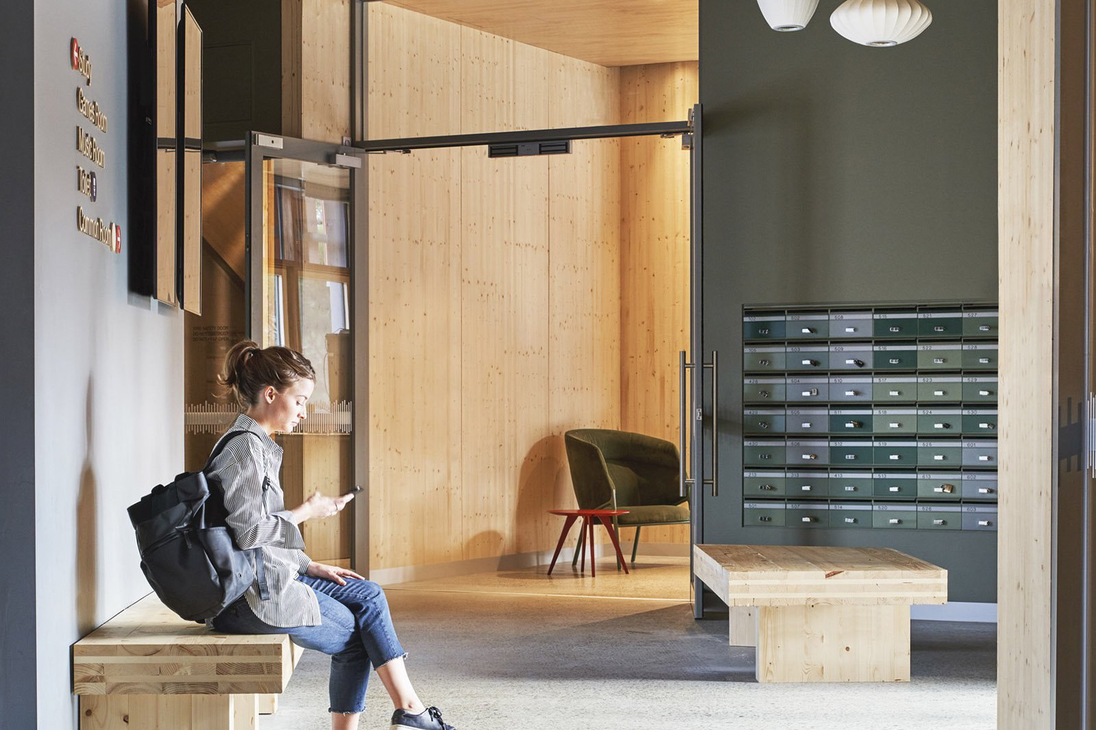 Monash Uni, Gillies Hall interior