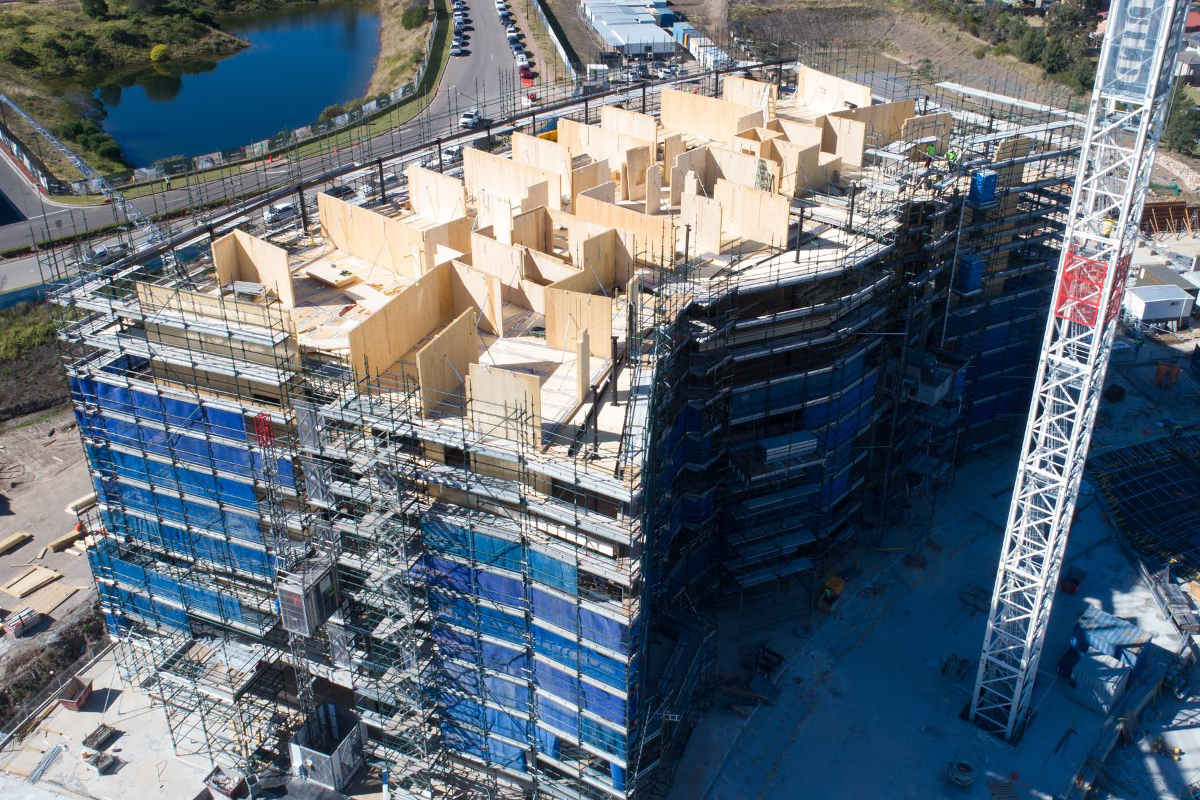 Aveo Norwest exterior construction