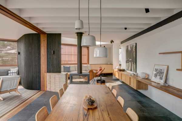 Breezeway House interior