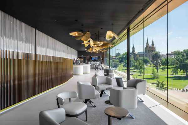 Adelaide Oval Hotel entry foyer