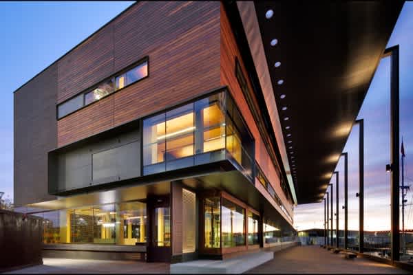 Library at the Dock, exterior