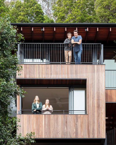 Scotland Island House II exterior