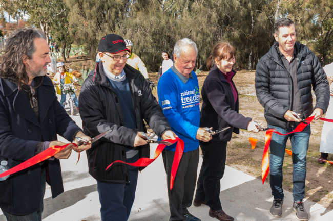 FOLKC Toyota 2018 opening of shared trail