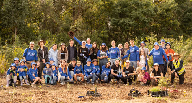 Planet Ark team at National Tree Day 