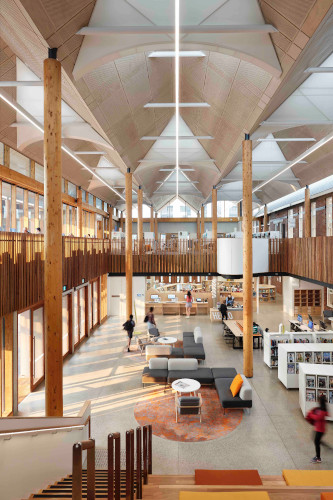 Marrickville Library interior