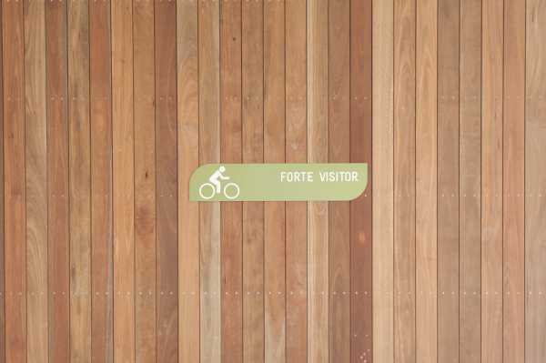 Forté, Docklands Wharf interior signage