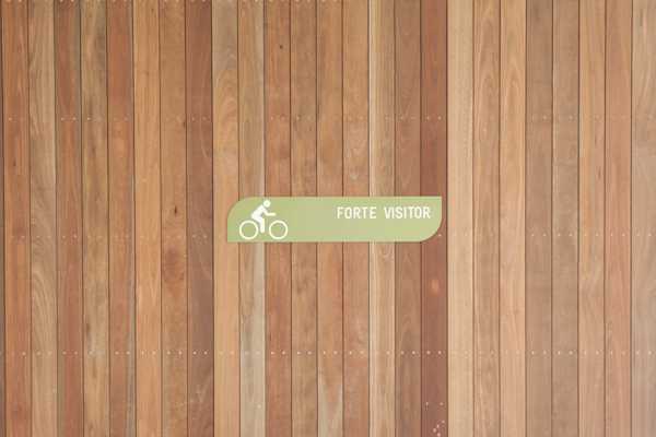 Forté, Docklands Wharf interior signage