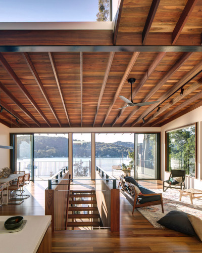 Scotland Island House II interior