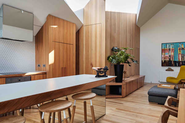 His and Her House, interior kitchen