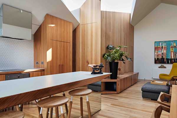 His and Her House, interior kitchen