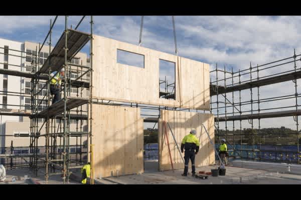 Gardens at Campbelltown exterior construction