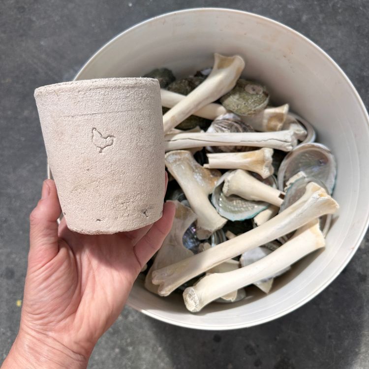 The control test using 60% repurposed materials with the goal to get to 100%.