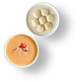 Lobster Bisque & New England Clam Chowder