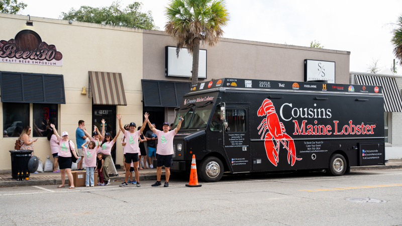 Celebrations at Cousins Maine Lobster Jacksonville's Grand Opening!