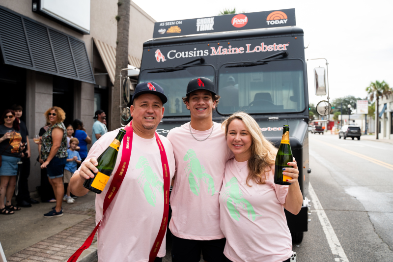 Our Jacksonville family celebrates the Grand Opening of their truck!