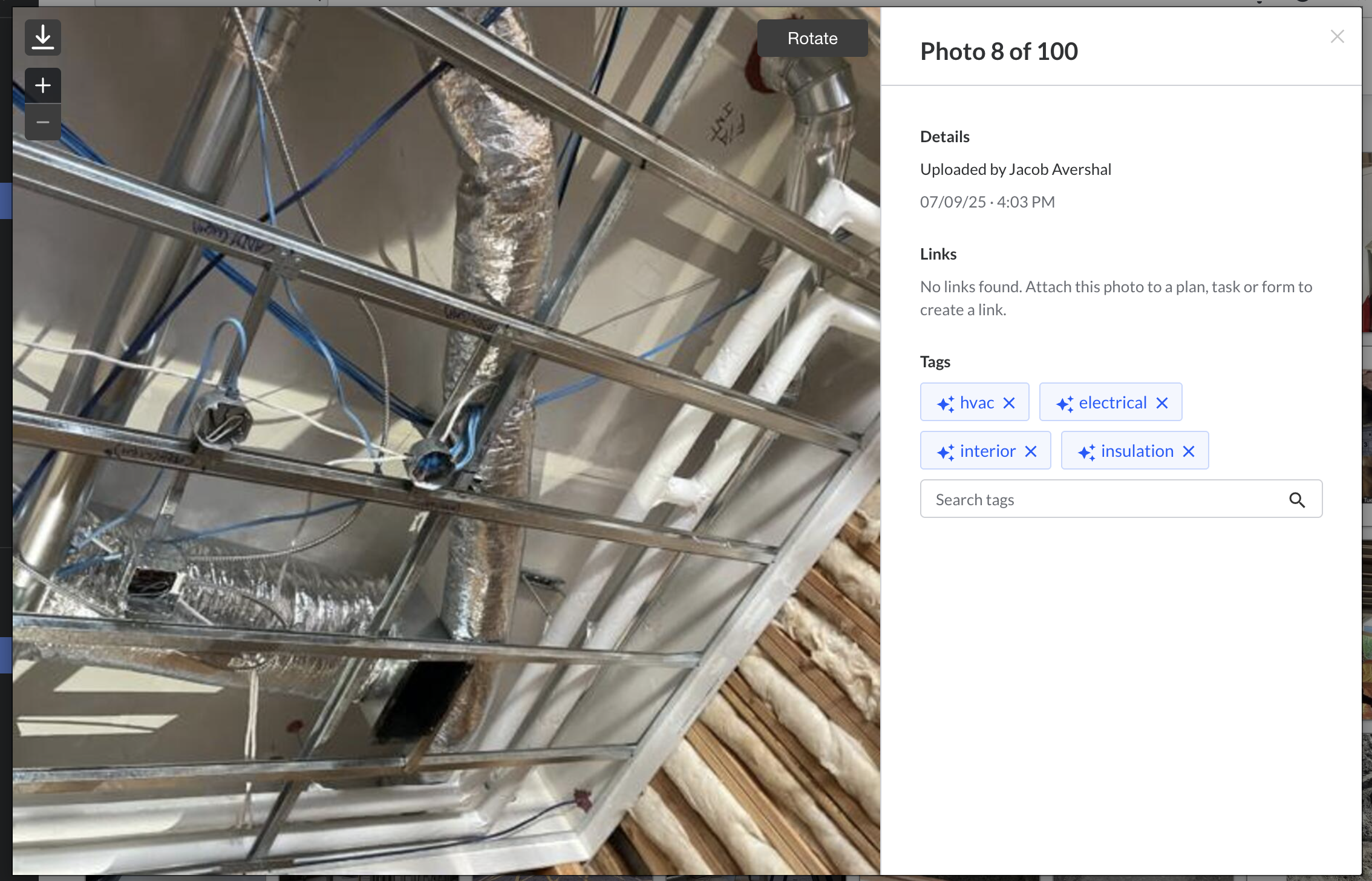 AI photo tagging product