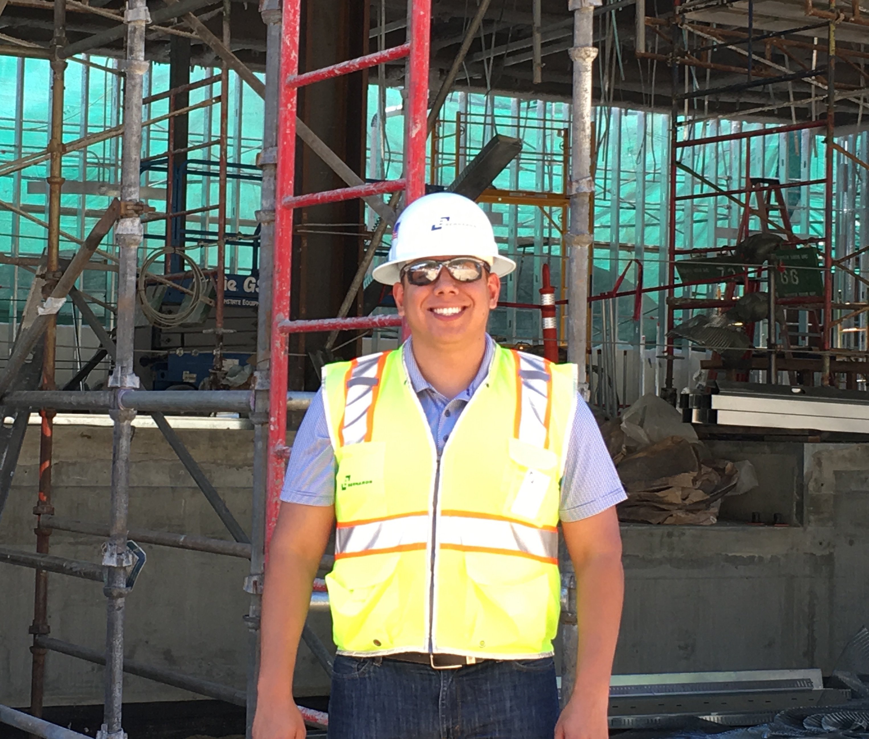 Picture of worker at a job site