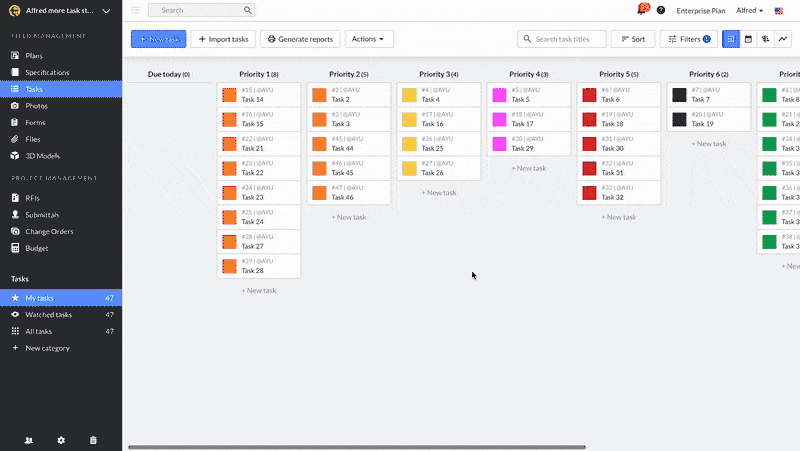Increased task status limit gif