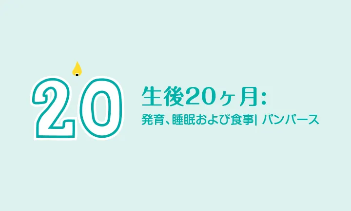 1 歳 8 ヶ月 発育 睡眠および食事 パンパース