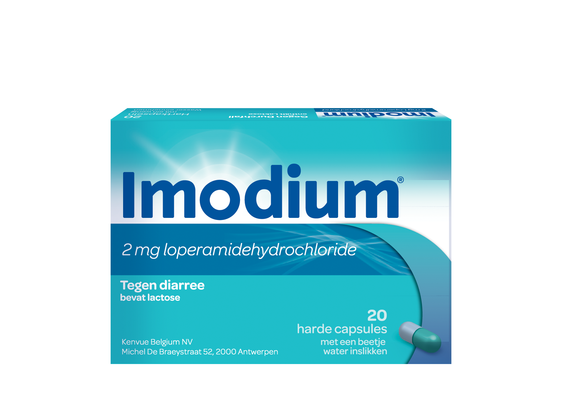 IMODIUM® Capsules de klassieker voor behandeling diarree en reizigersdiarree