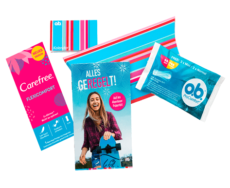 Kit pour les écoles avec brochures et produits