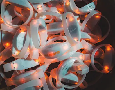 Pulseras con luz