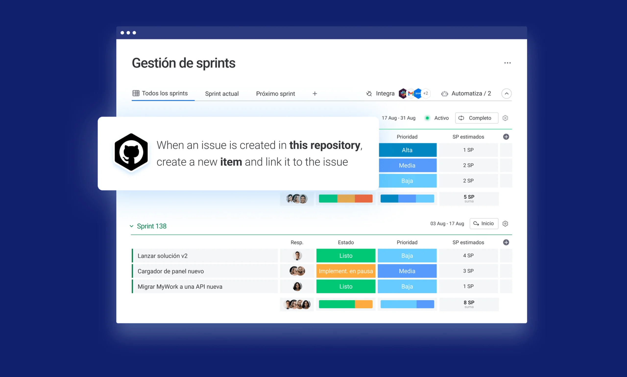ES monday dev github