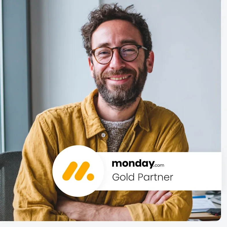 Official Gold Partner - monday - person