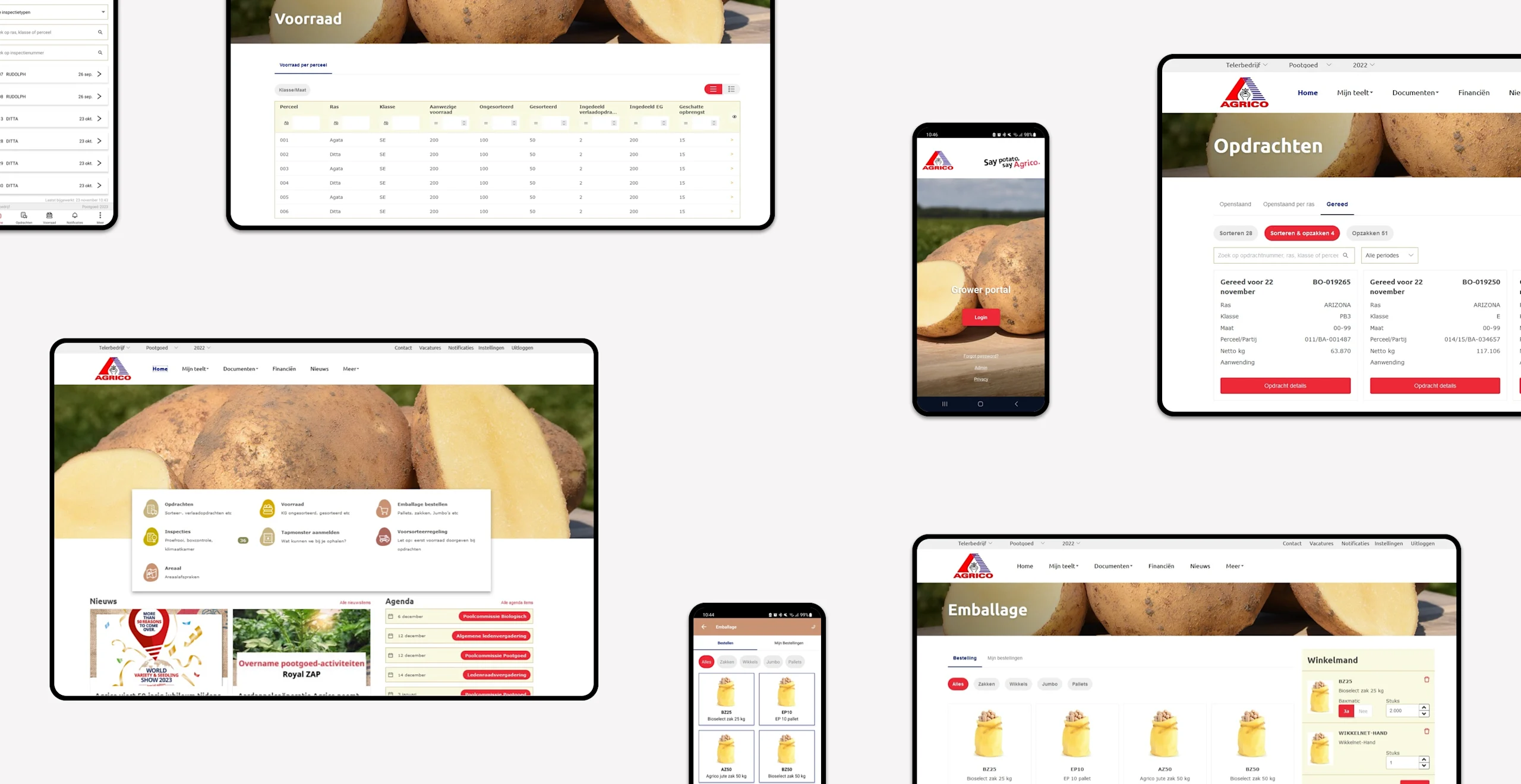 Image of the Agrico apps Image of the Agrico apps