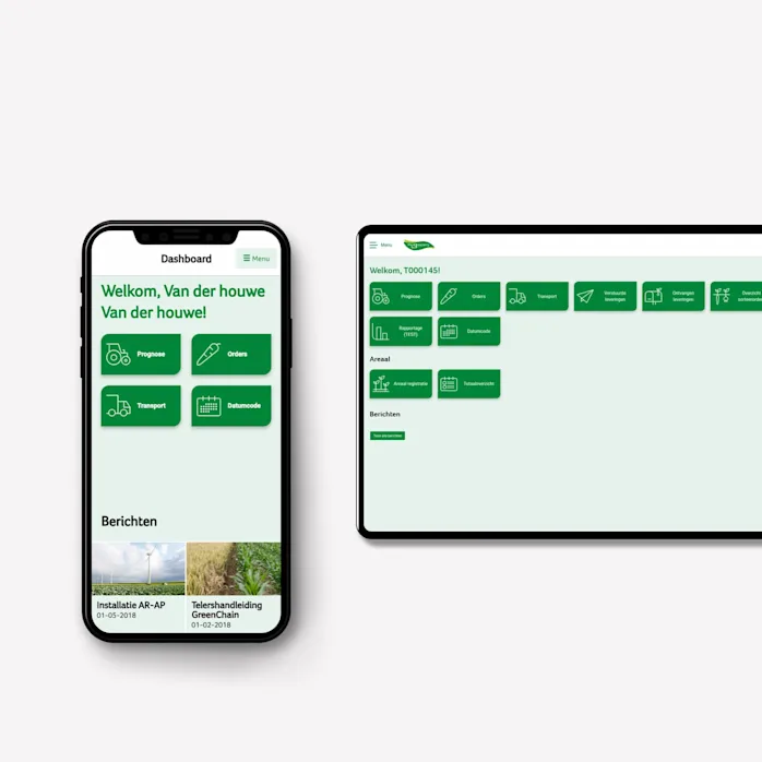 The Greenery App Mockups The Greenery App Mockups