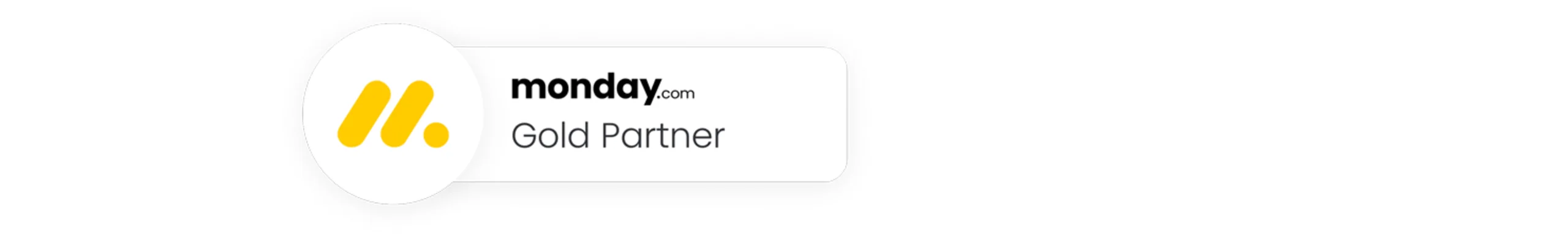 Gold Partner badge monday