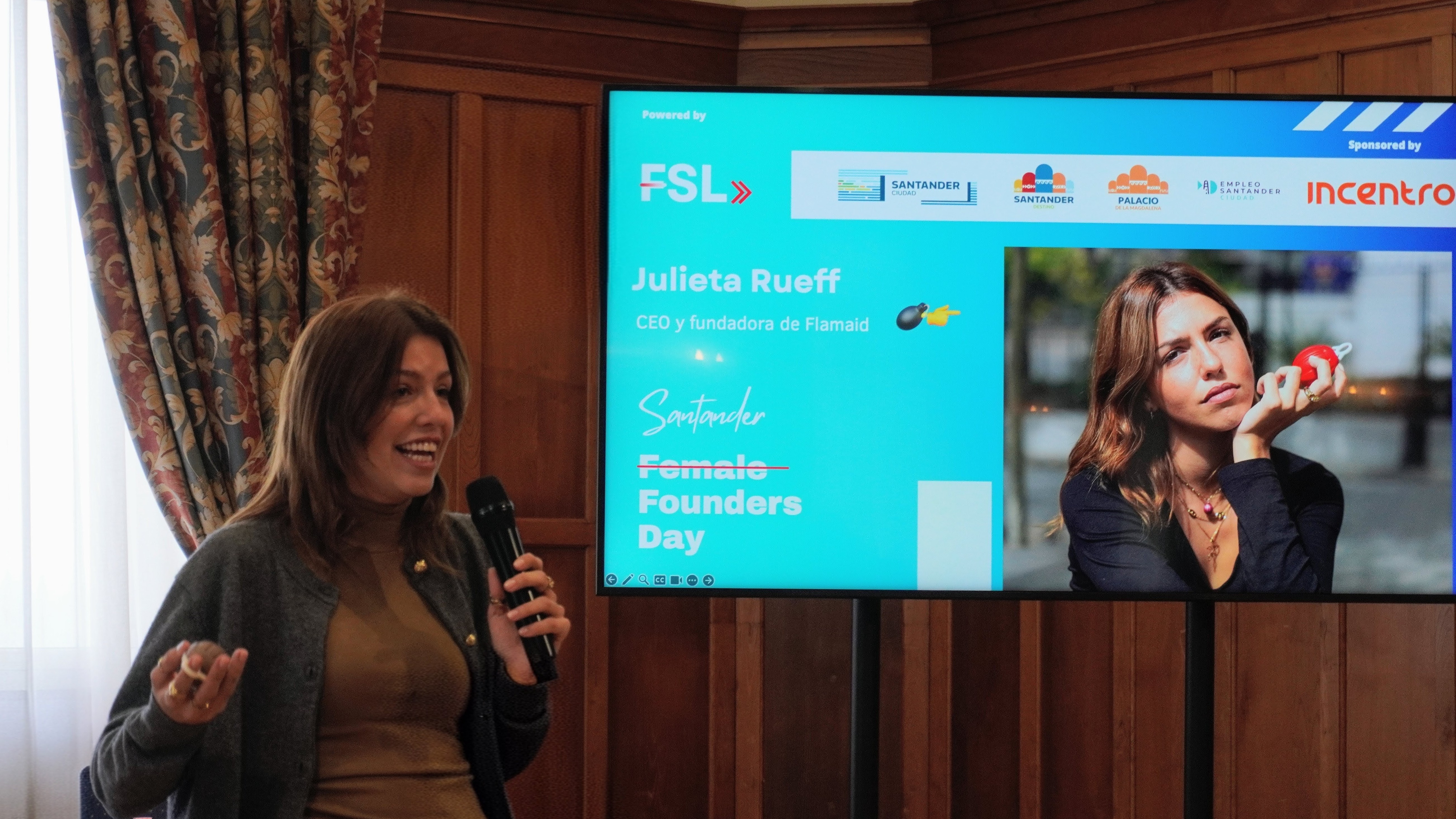 Female Founders Day Santander Julieta