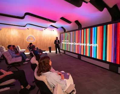 Transforming Google Cloud Space Munich into an interactive tech showcase