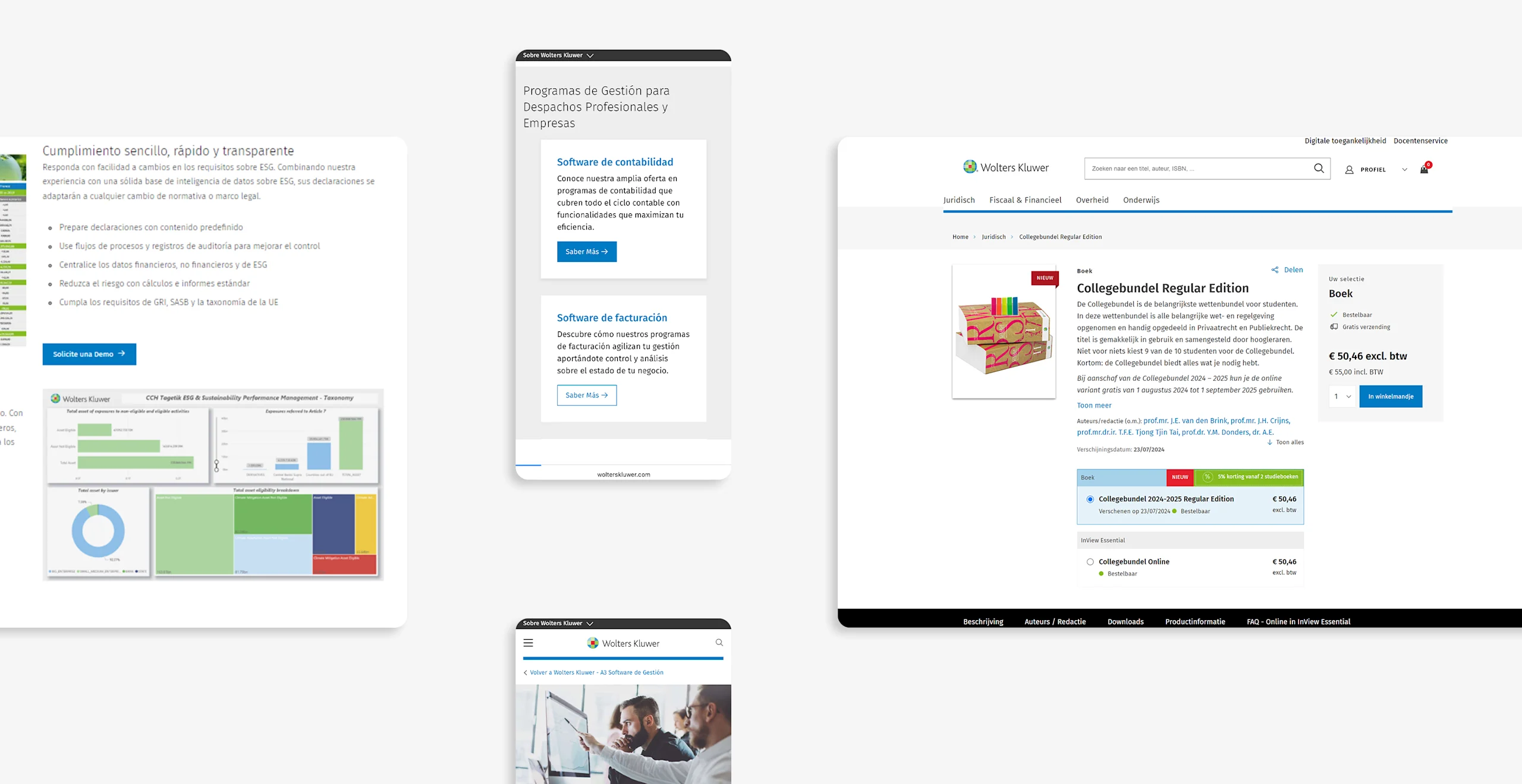 Wolters Kluwer webpage Wolters Kluwer webpage