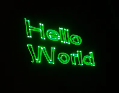 imagen con la frase Hello World