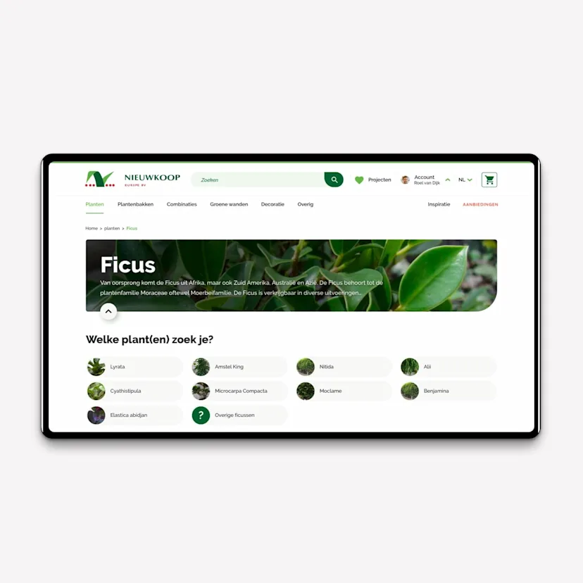 Nieuwkoop Europe - Case - Browser Nieuwkoop Europe - Case - Browser