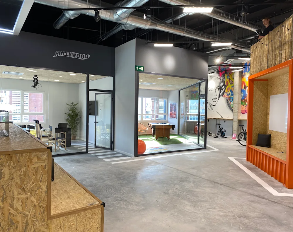 Santander CX office - interior